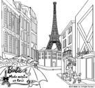 Dibujo Barbie en la Torre Eiffel pintado por vanesssa89