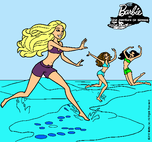 Barbie de regreso a la playa