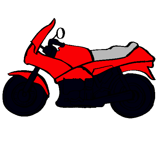 Dibujo Motocicleta pintado por yimmy