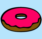 Dibujo Donuts pintado por salma