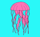 Dibujo Medusa pintado por meduza