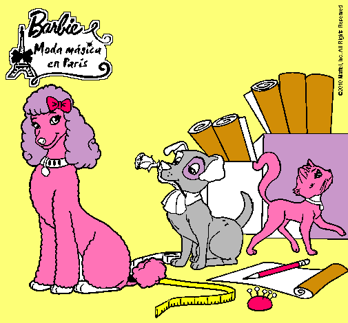 La mascota de Barbie