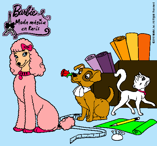 La mascota de Barbie