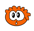 Dibujo Puffle 2 pintado por _JuJu_