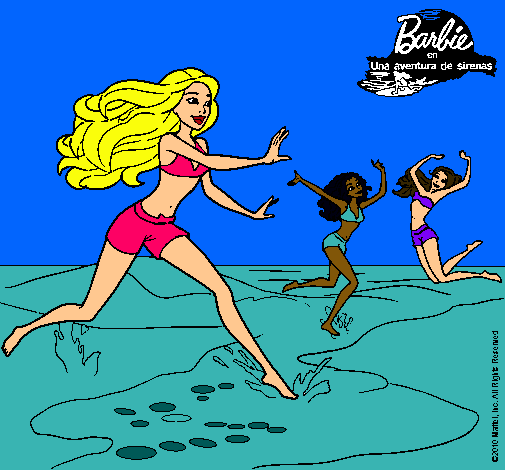 Barbie de regreso a la playa