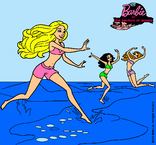 Barbie de regreso a la playa