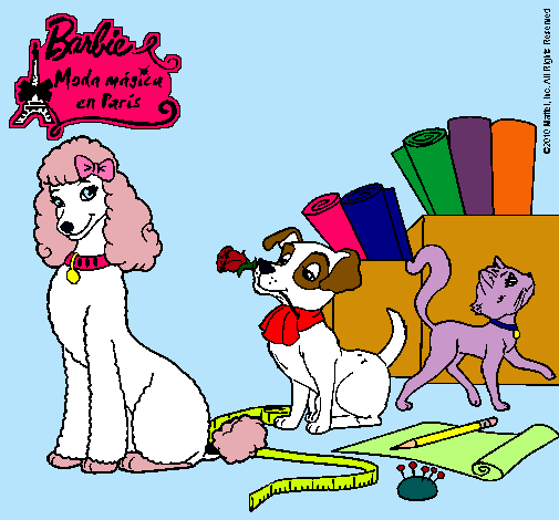 La mascota de Barbie