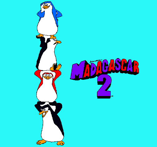 Madagascar 2 Pingüinos