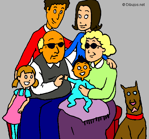 Dibujo Familia pintado por angiemama