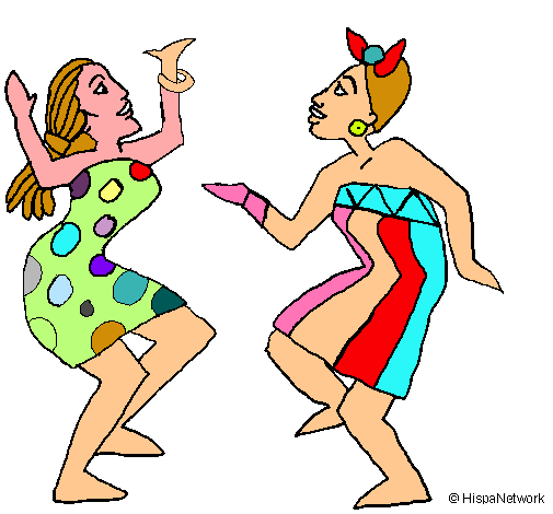 Mujeres bailando