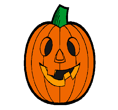 Dibujo Calabaza pintado por paco