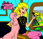 Dibujo Barbie llega a París pintado por aaaaaaaaaaaagos