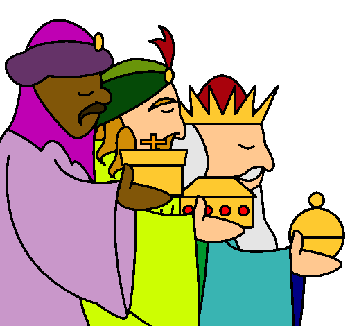 Dibujo Los Reyes Magos 3 pintado por gonzzalo