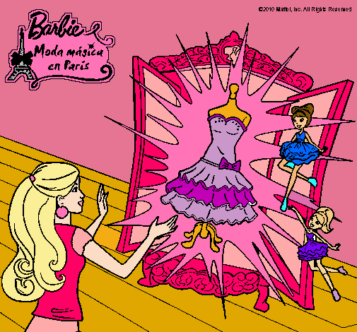 El vestido mágico de Barbie