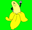 Dibujo Banana pintado por Jananny1