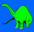 Dibujo Braquiosaurio II pintado por matias159