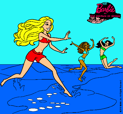 Barbie de regreso a la playa