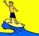 Dibujo Surfista pintado por Fabisoteh