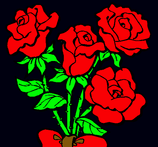 Ramo de rosas