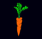 Dibujo zanahoria pintado por lauritta