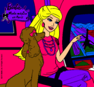 Dibujo Barbie llega a París pintado por mnerea