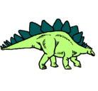 Dibujo Stegosaurus pintado por SGHJKLPOOIUYYTT