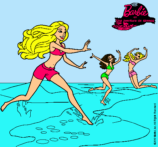 Barbie de regreso a la playa