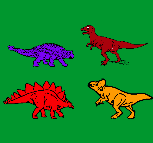 Dinosaurios de tierra