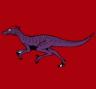 Dibujo Velociraptor pintado por kerry
