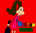 Dibujo Horton - Sally O'Maley pintado por eric