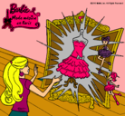 Dibujo El vestido mágico de Barbie pintado por mdgrr
