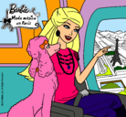 Dibujo Barbie llega a París pintado por yuridia