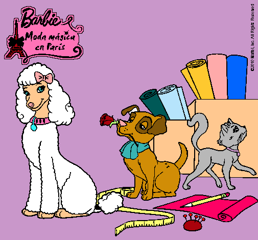 La mascota de Barbie