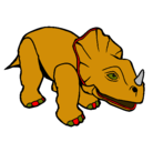 Dibujo Triceratops II pintado por arturito