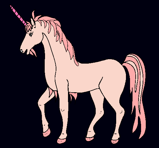 Dibujo Unicornio II pintado por lareina132