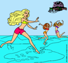 Dibujo Barbie de regreso a la playa pintado por THALIFANS