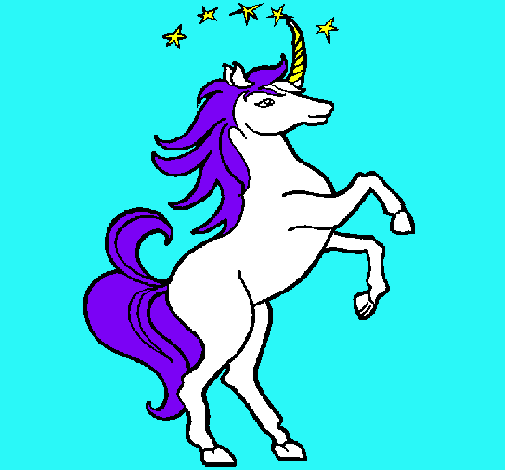 Dibujo Unicornio pintado por thalia
