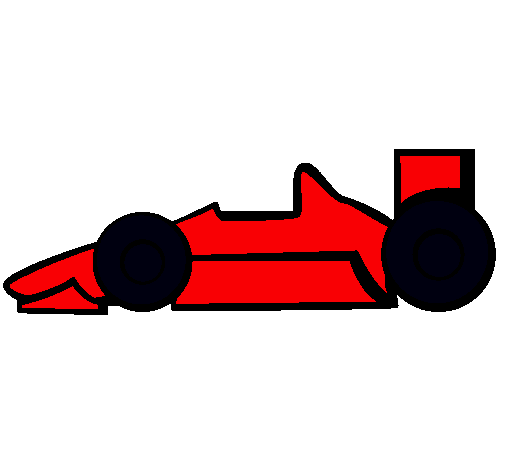Dibujo Fórmula 1 pintado por yimmy