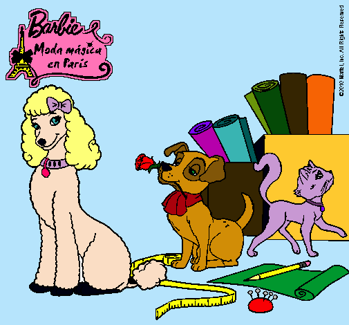 La mascota de Barbie