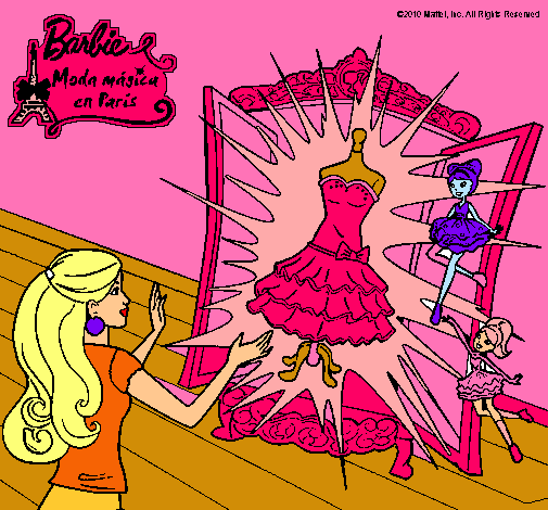 El vestido mágico de Barbie