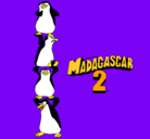 Dibujo Madagascar 2 Pingüinos pintado por Perroricky