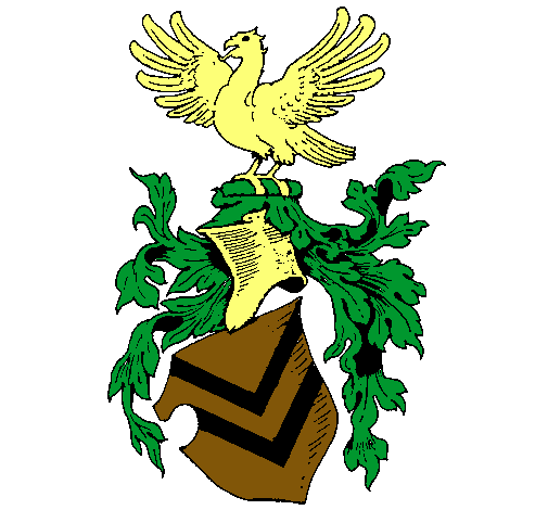 Escudo de armas y aguila 