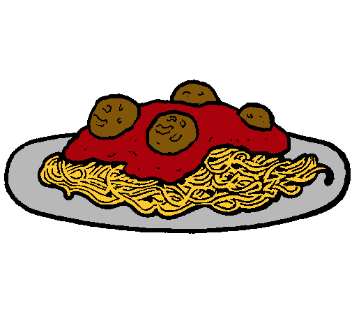 Dibujo Espaguetis con carne pintado por andrus100