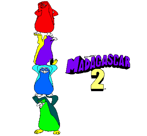 Madagascar 2 Pingüinos