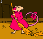 Dibujo La ratita presumida 8 pintado por avatar