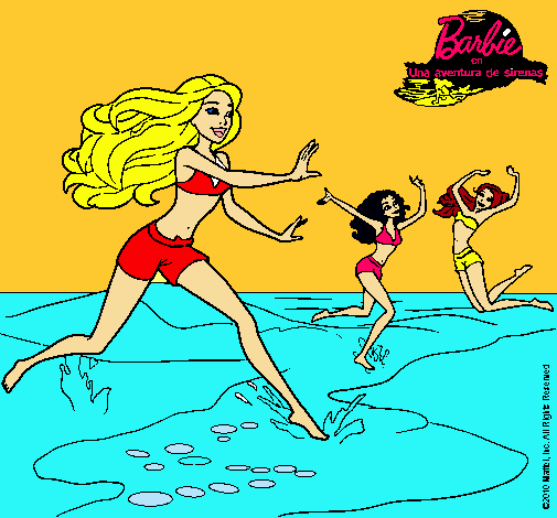 Barbie de regreso a la playa