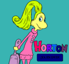 Dibujo Horton - Sally O'Maley pintado por hortan