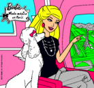 Dibujo Barbie llega a París pintado por jocolo