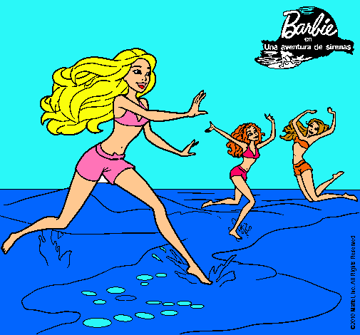 Barbie de regreso a la playa