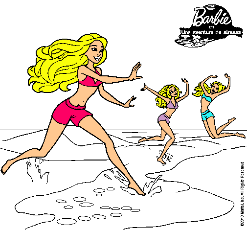 Barbie de regreso a la playa